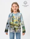 Детский лонгслив / Город в небе