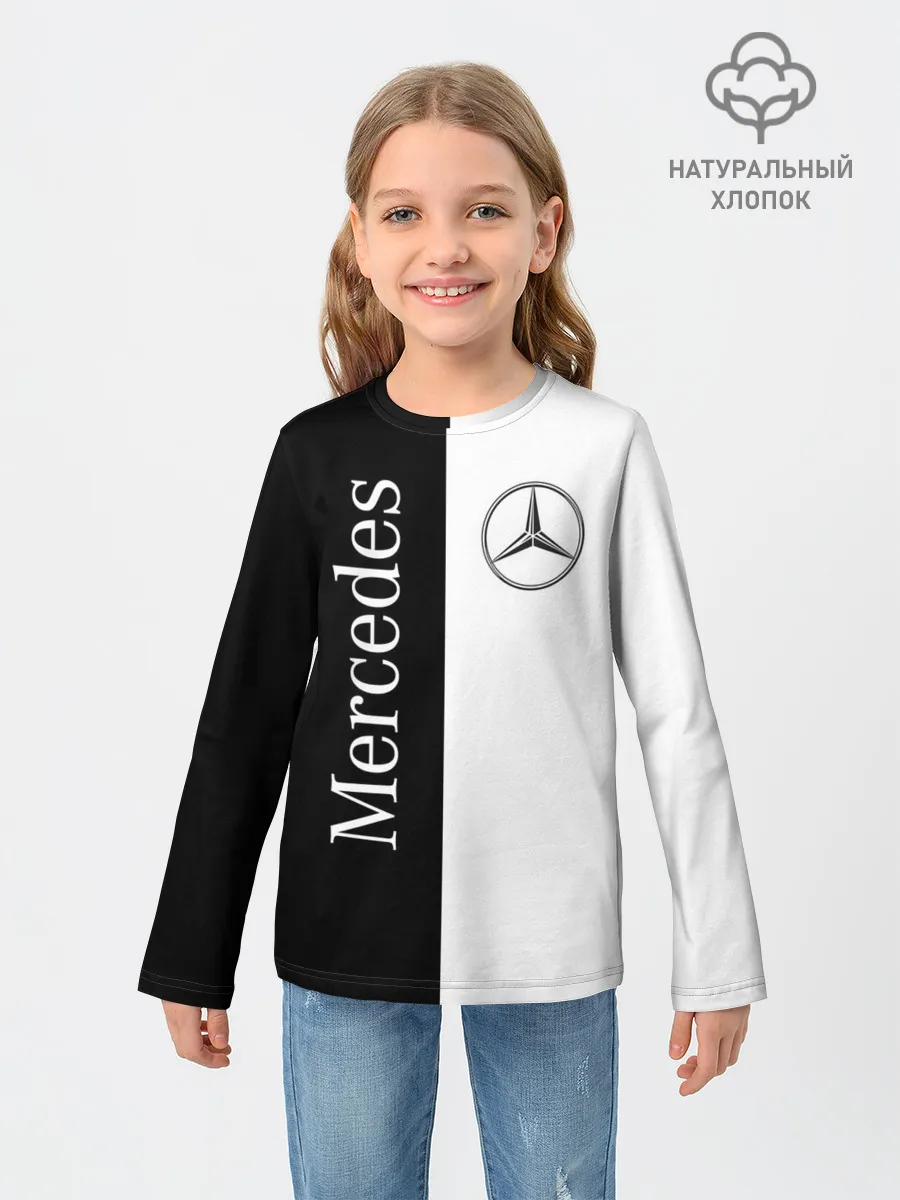 Детский лонгслив / Mercedes