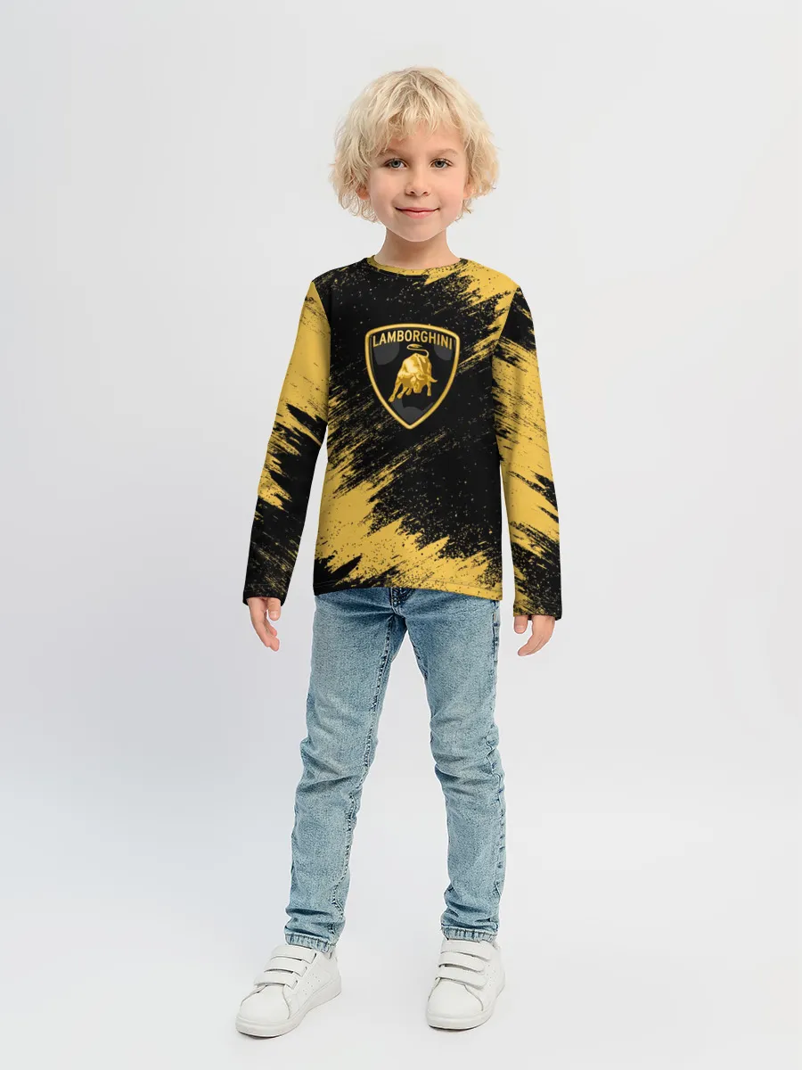 Детский лонгслив / Lamborghini