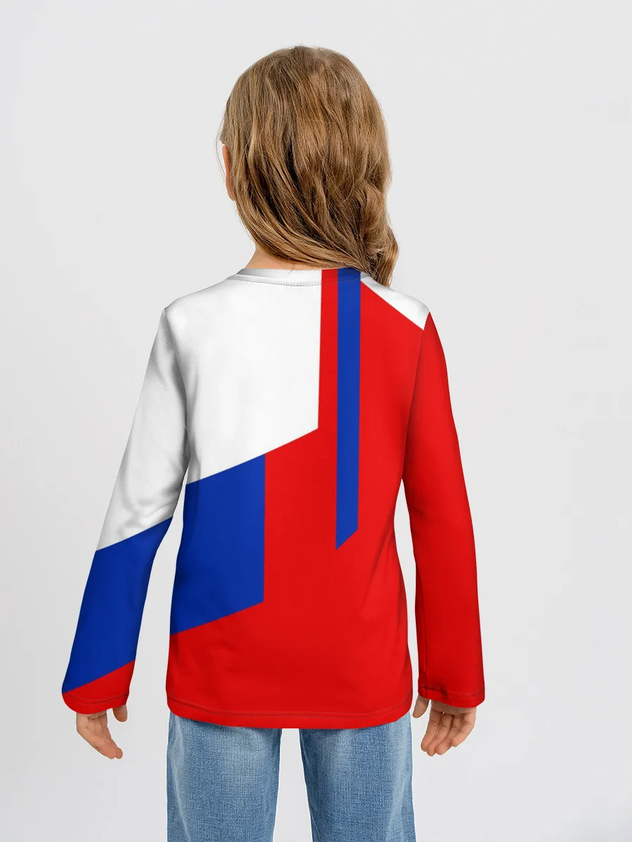 Детский лонгслив / RUSSIA SPORT | РОССИЯ ТРИКОЛОР