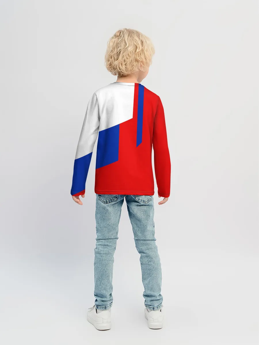 Детский лонгслив / RUSSIA SPORT | РОССИЯ ТРИКОЛОР
