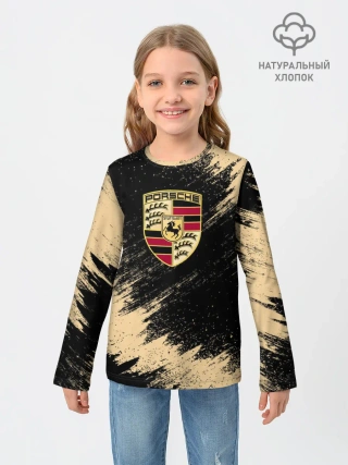Детский лонгслив / Porsche