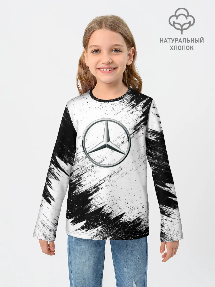 Детский лонгслив / Mercedes