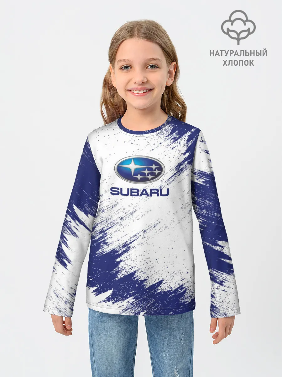 Детский лонгслив / Subaru