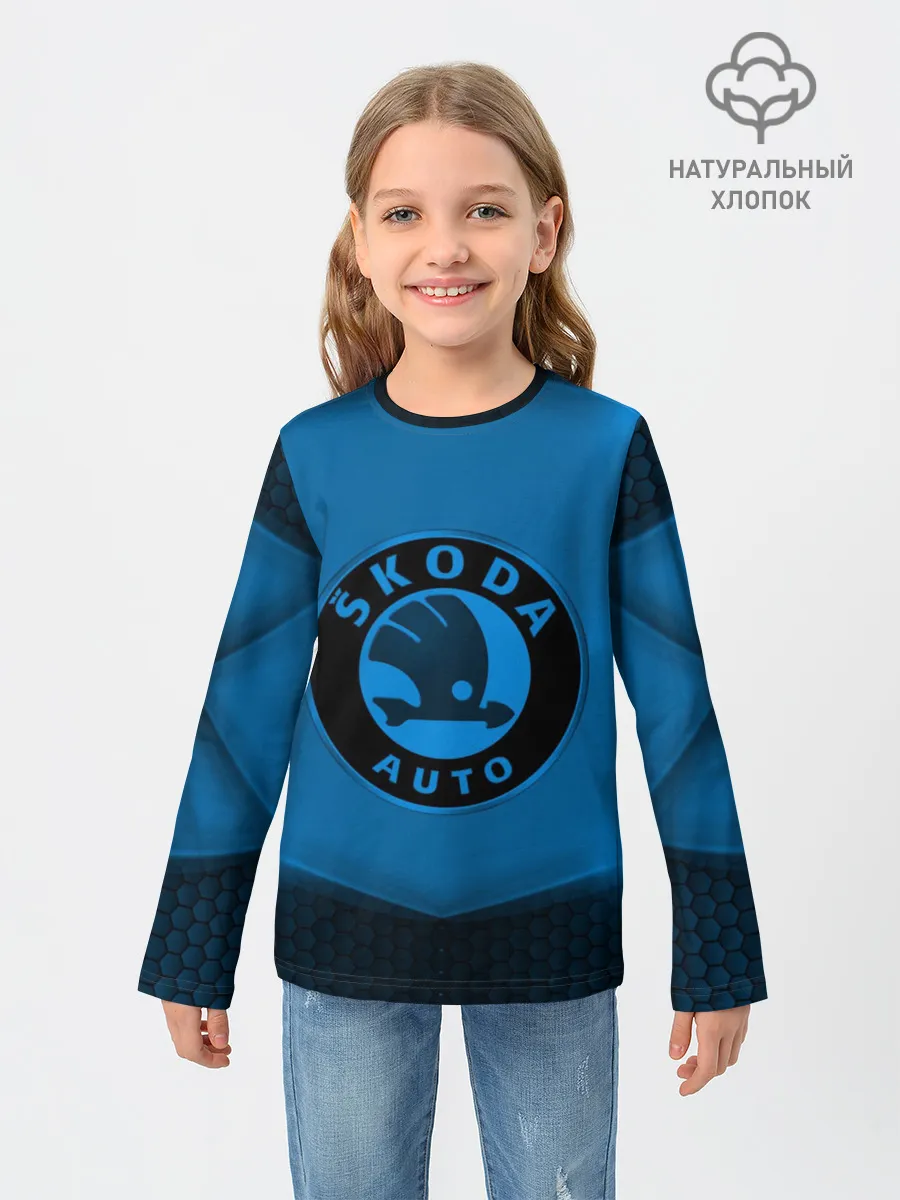 Детский лонгслив / Skoda SPORT