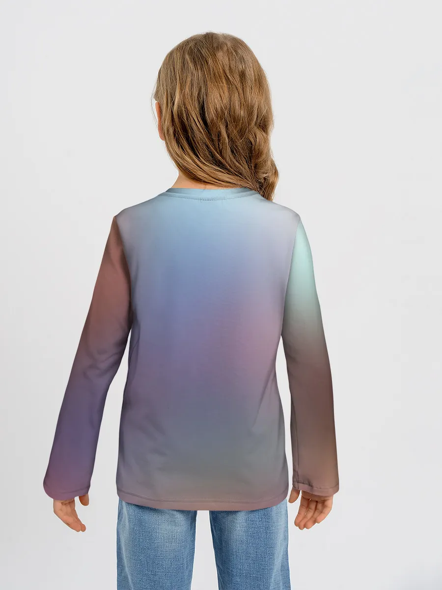 Детский лонгслив / коносуба аква