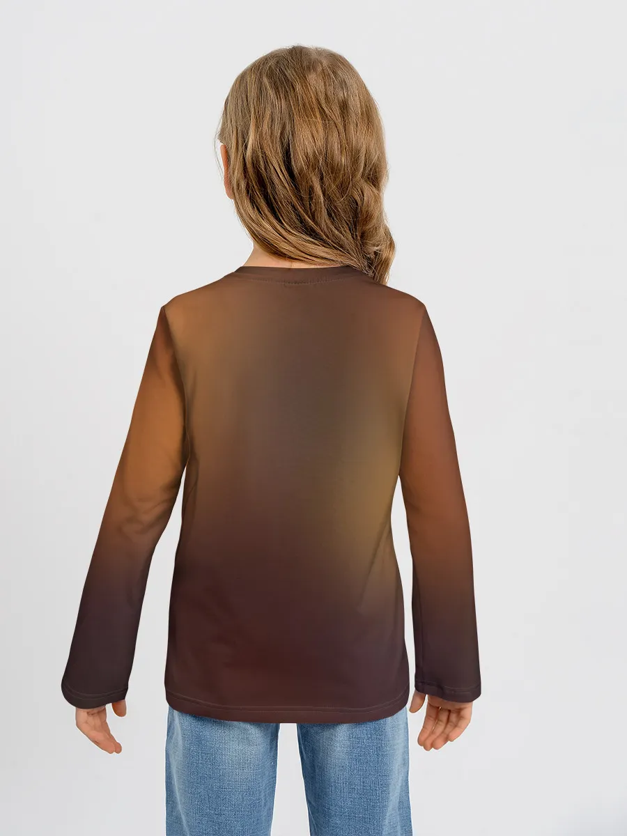 Детский лонгслив / Этот замечательный мир!