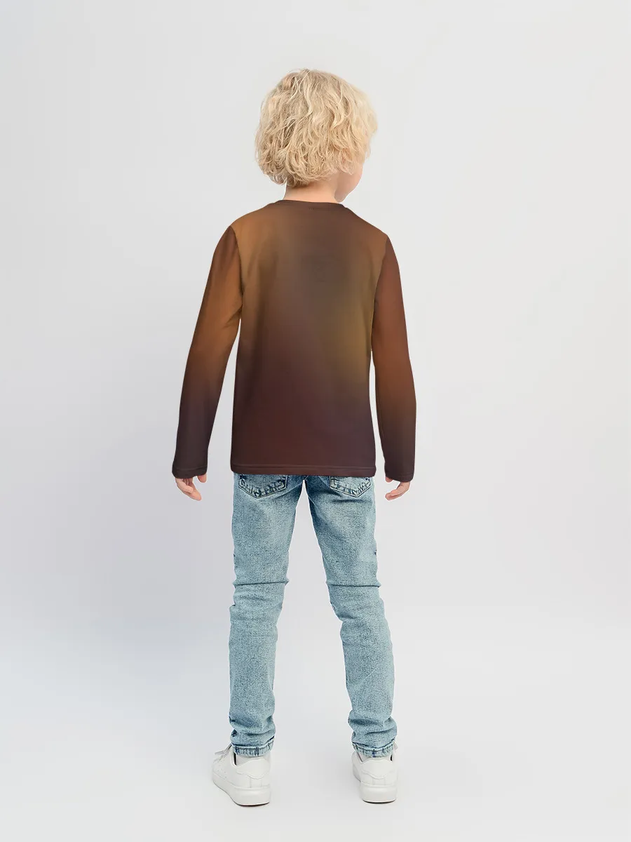 Детский лонгслив / Этот замечательный мир!