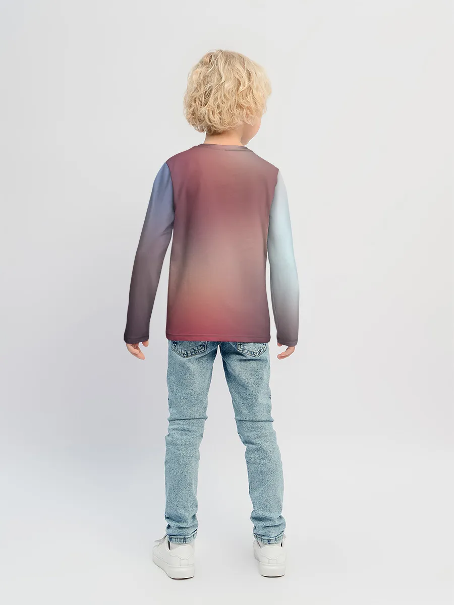 Детский лонгслив / Konosuba в шляпе