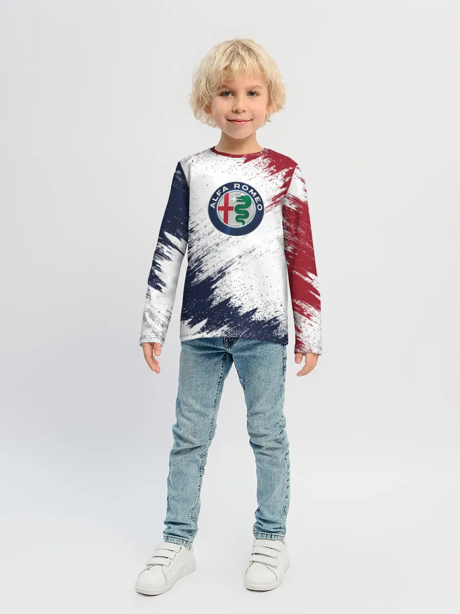 Детский лонгслив / Alfa Romeo