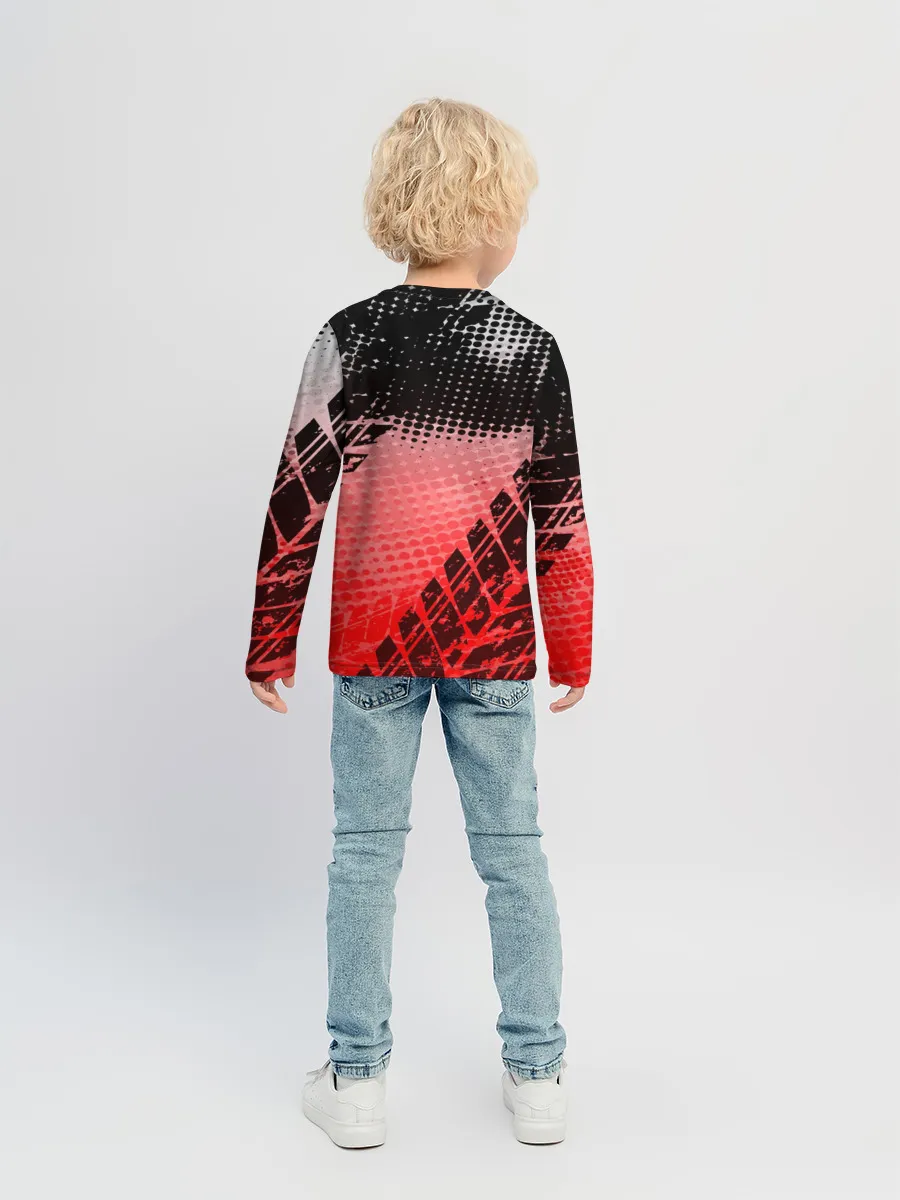 Детский лонгслив / Mitsubishi sport auto motors