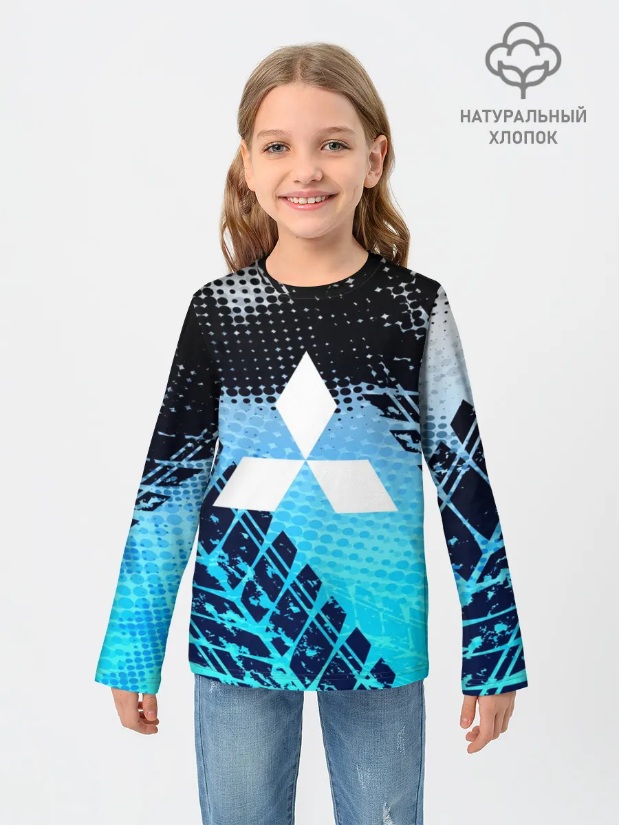 Детский лонгслив / Mitsubishi sport auto motors