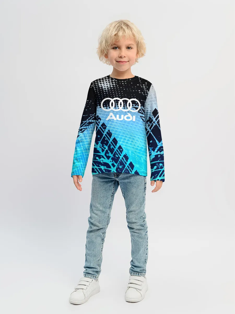 Детский лонгслив / Audi sport auto motors