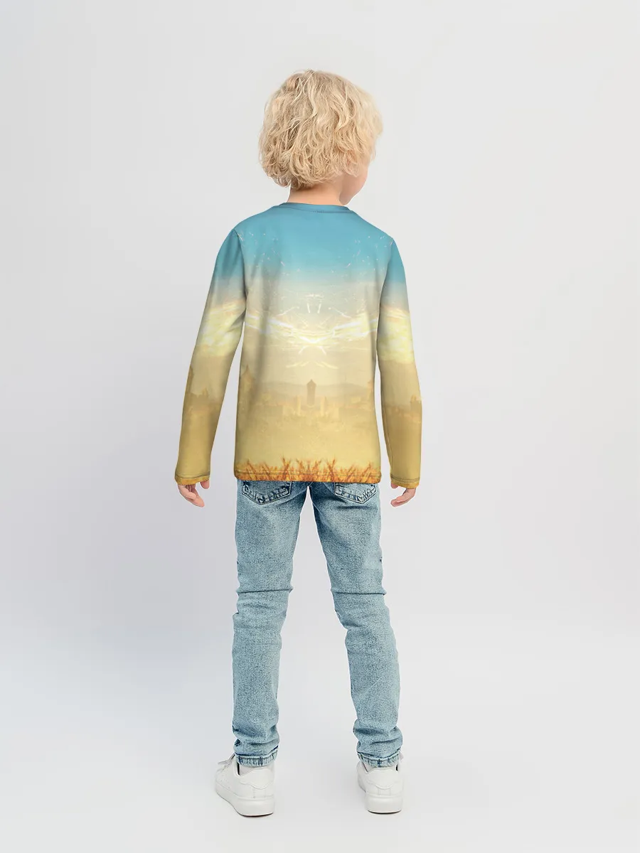 Детский лонгслив / Ведьмак. Игни