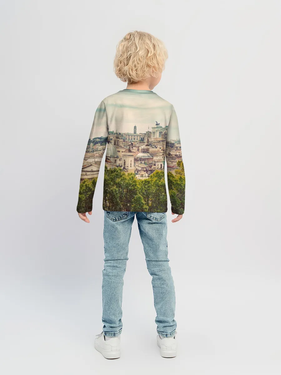 Детский лонгслив / Рим