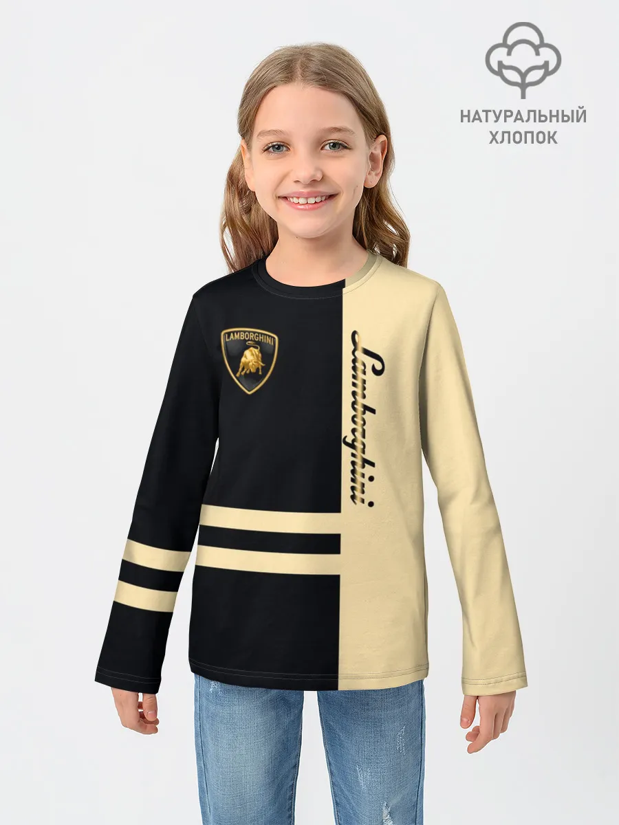 Детский лонгслив / Lamborghini