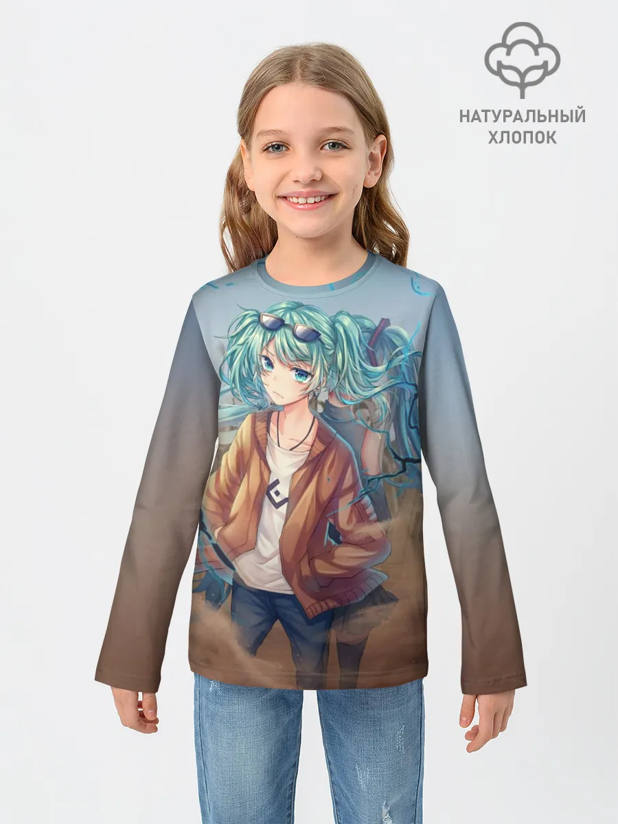 Детский лонгслив / Suna Miku