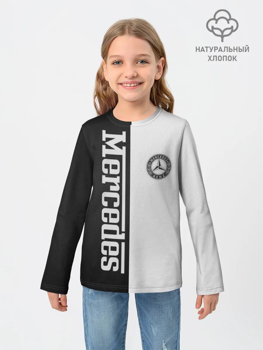 Детский лонгслив / Mercedes W&B