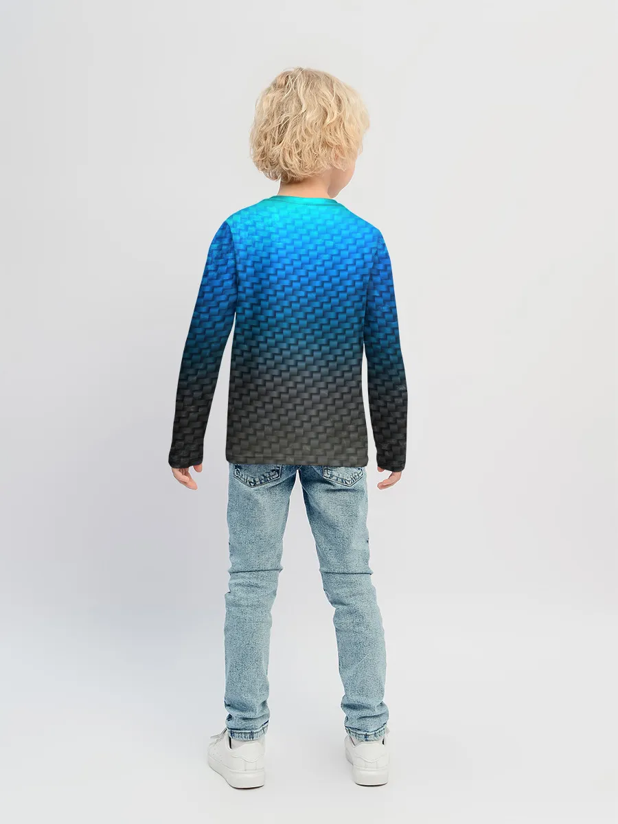 Детский лонгслив / TOYOTA COLLECTION CARBON