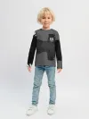 Детский лонгслив / BARCELONA SPORT GRAY