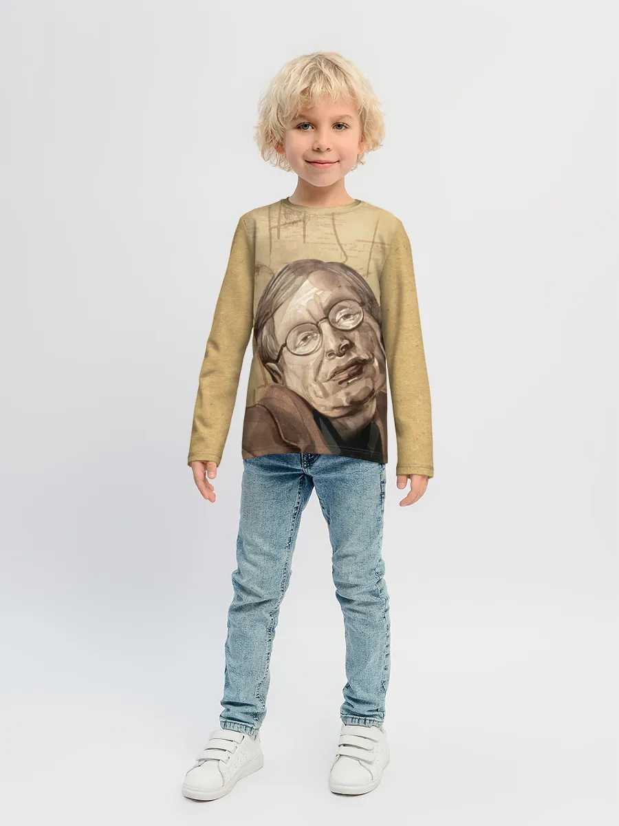 Детский лонгслив / Ученый