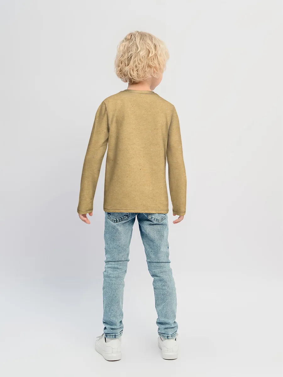 Детский лонгслив / Ученый