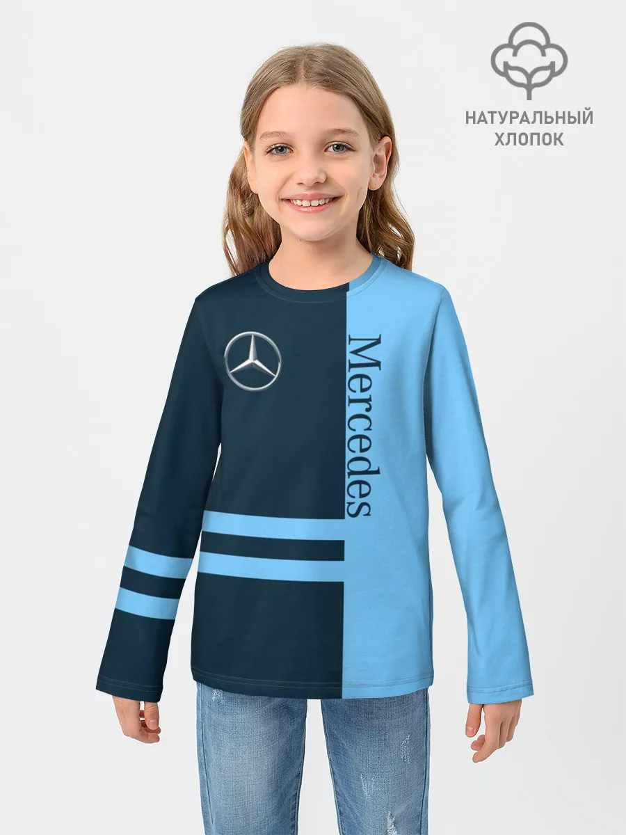Детский лонгслив / Mercedes