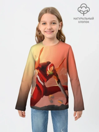 Детский лонгслив / Asuka Langley Soryu