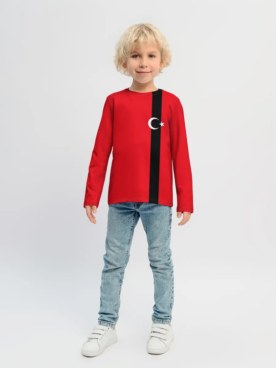 Детский лонгслив / Турция лента