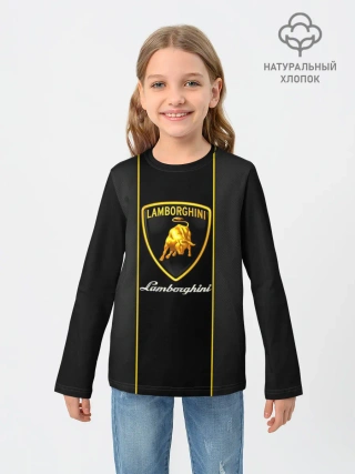Детский лонгслив / Lamborghini