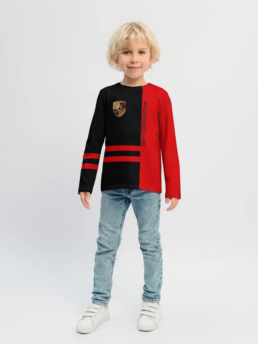 Детский лонгслив / Porsche