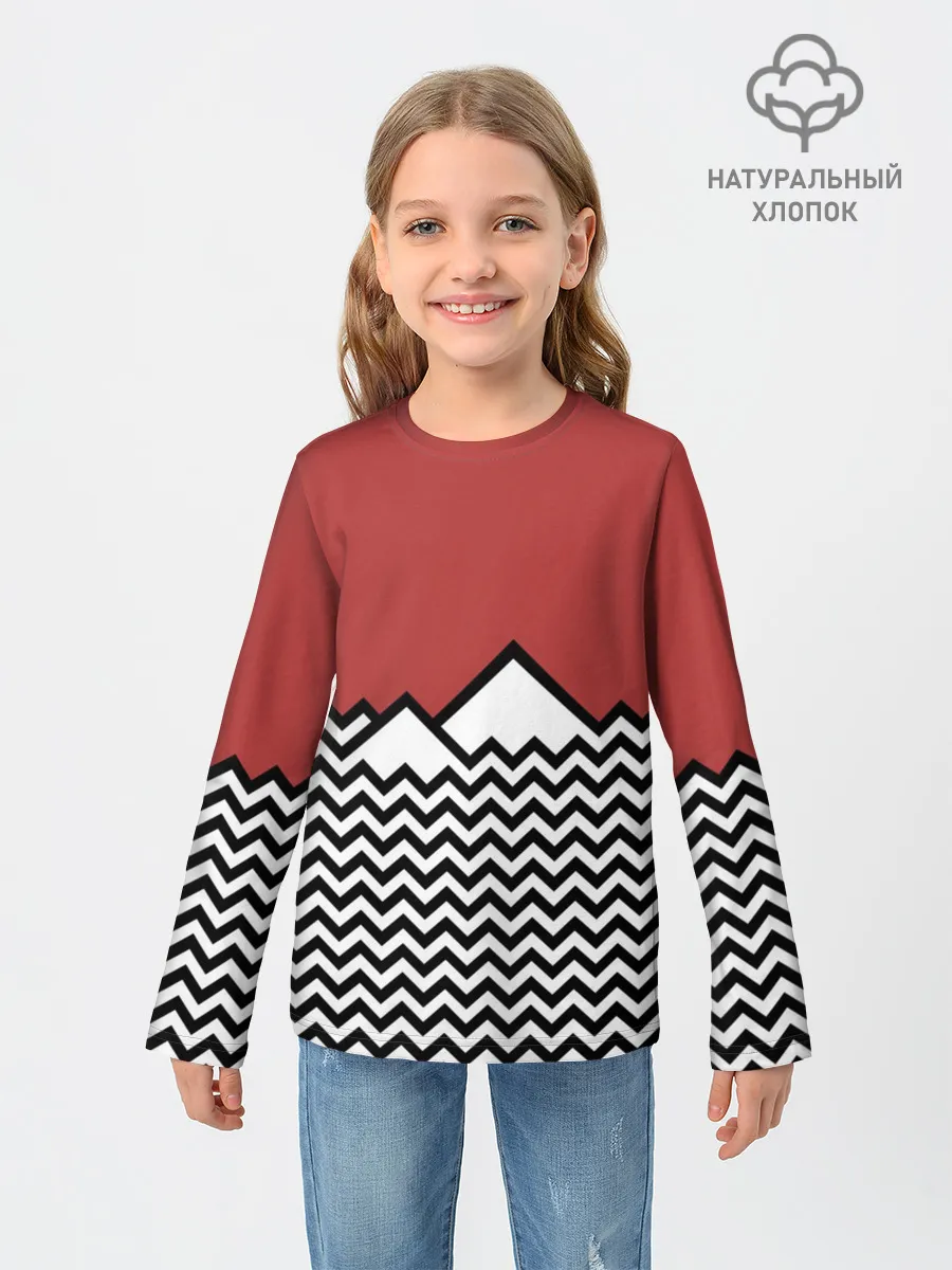 Детский лонгслив / Твин Пикс