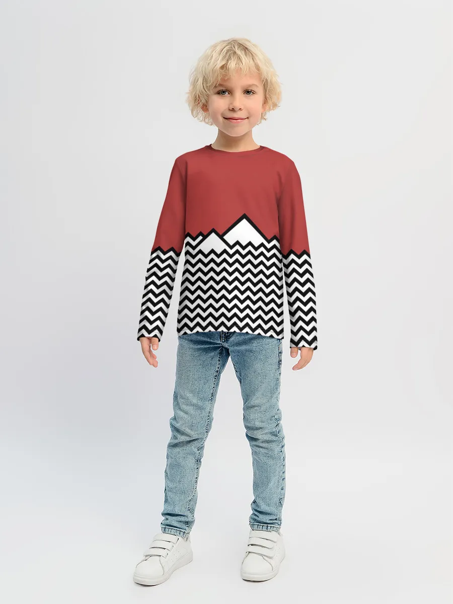 Детский лонгслив / Твин Пикс