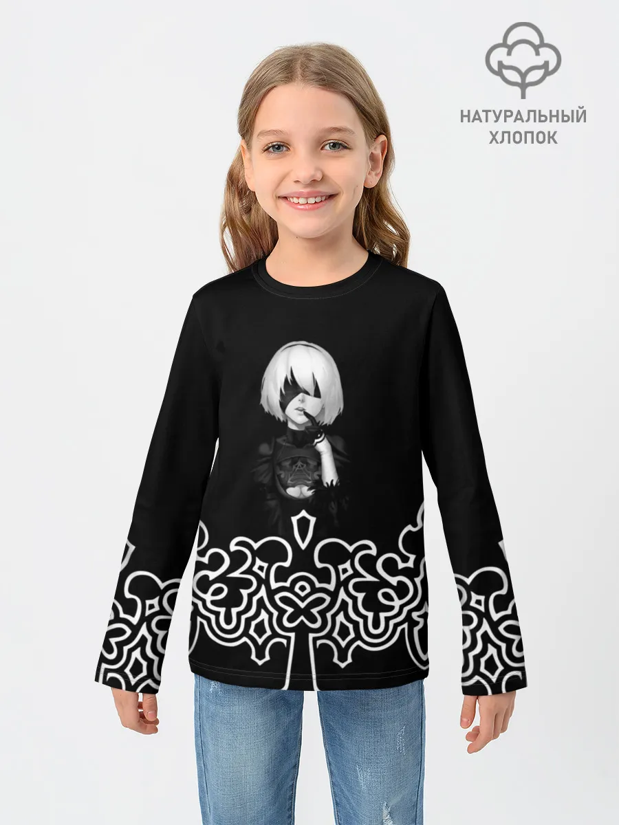 Детский лонгслив / NieR Automata