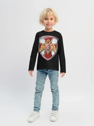 Детский лонгслив / Росгвардия