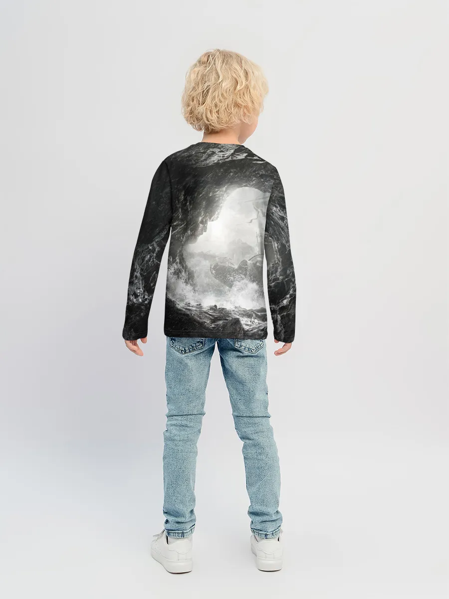 Детский лонгслив / Tomb Raider