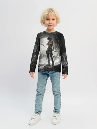 Детский лонгслив / Tomb Raider
