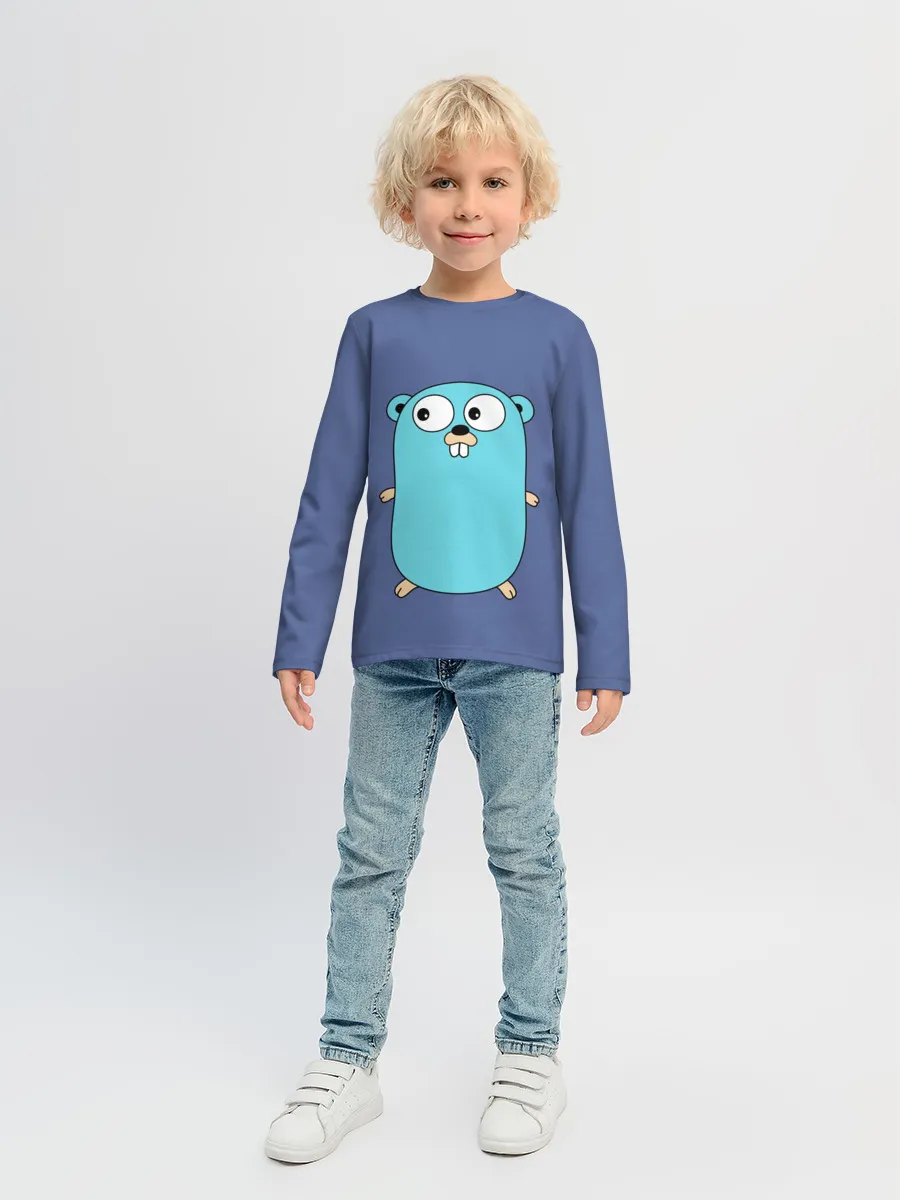 Детский лонгслив / Golang