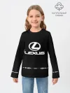 Детский лонгслив / Lexus sport auto abstract