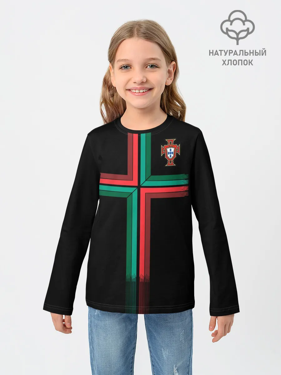 Детский лонгслив / Portugal 2018 WC alternative