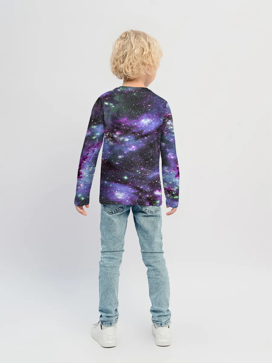 Детский лонгслив / Sky nebula