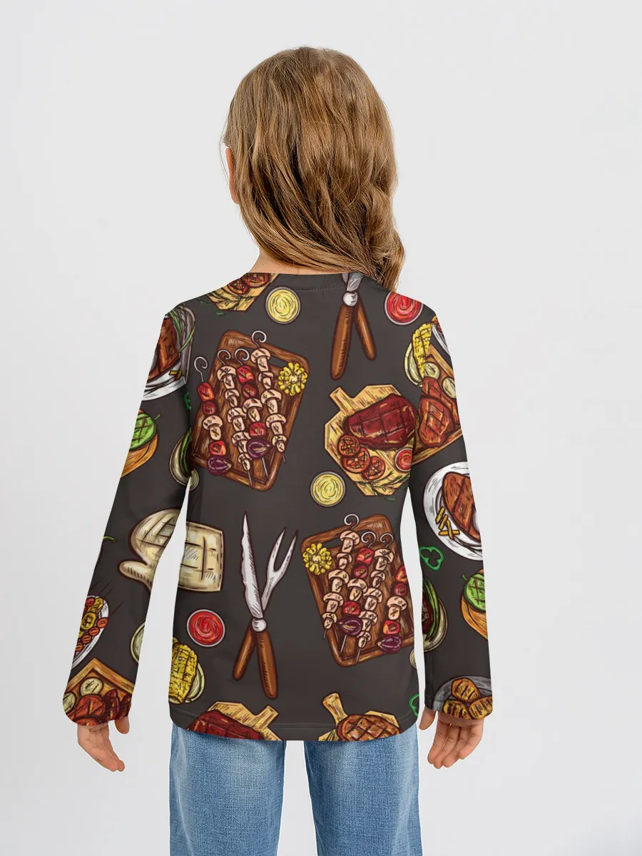 Детский лонгслив / Вкуснятина