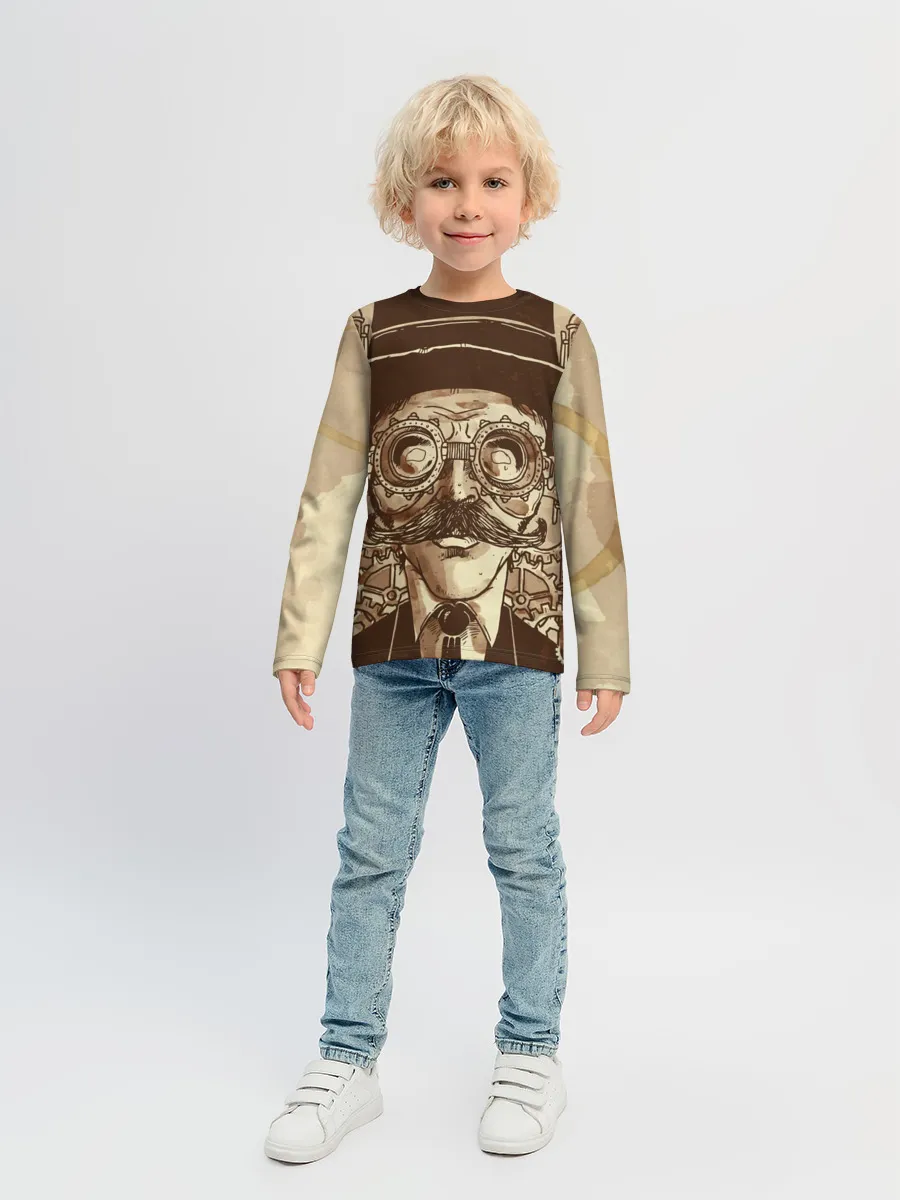Детский лонгслив / Стимпанк