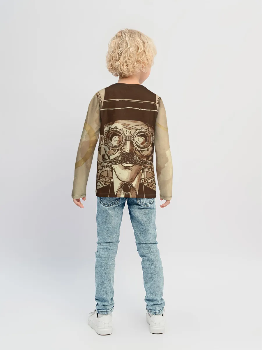 Детский лонгслив / Стимпанк