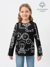 Детский лонгслив / Стиль стимпанк