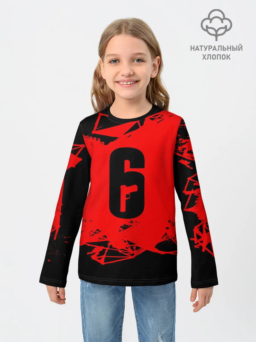 Детский лонгслив / RAINBOW SIX SIEGE OUTBREAK