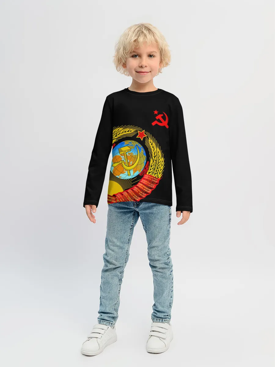 Детский лонгслив / Герб СССР