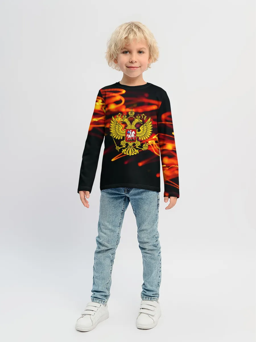 Детский лонгслив / RUSSIA
