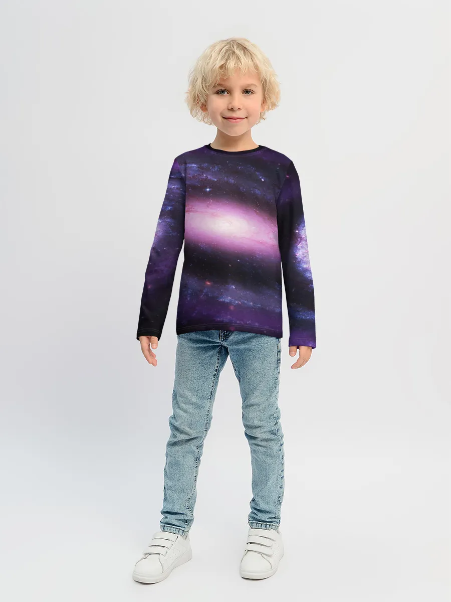 Детский лонгслив / Зарождение вселенной