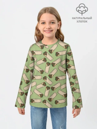 Детский лонгслив / Шаверма